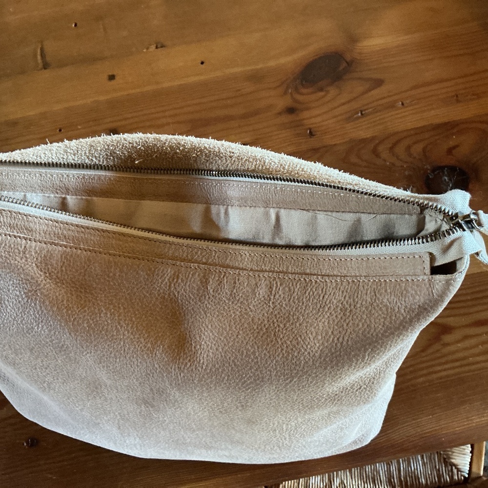 Suede backpack - image 4